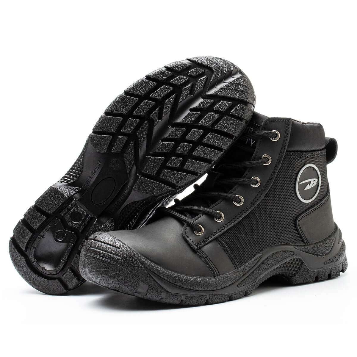 DS009 Lightweight High Top Steel Toe Boots Waterproof Oil Resistant