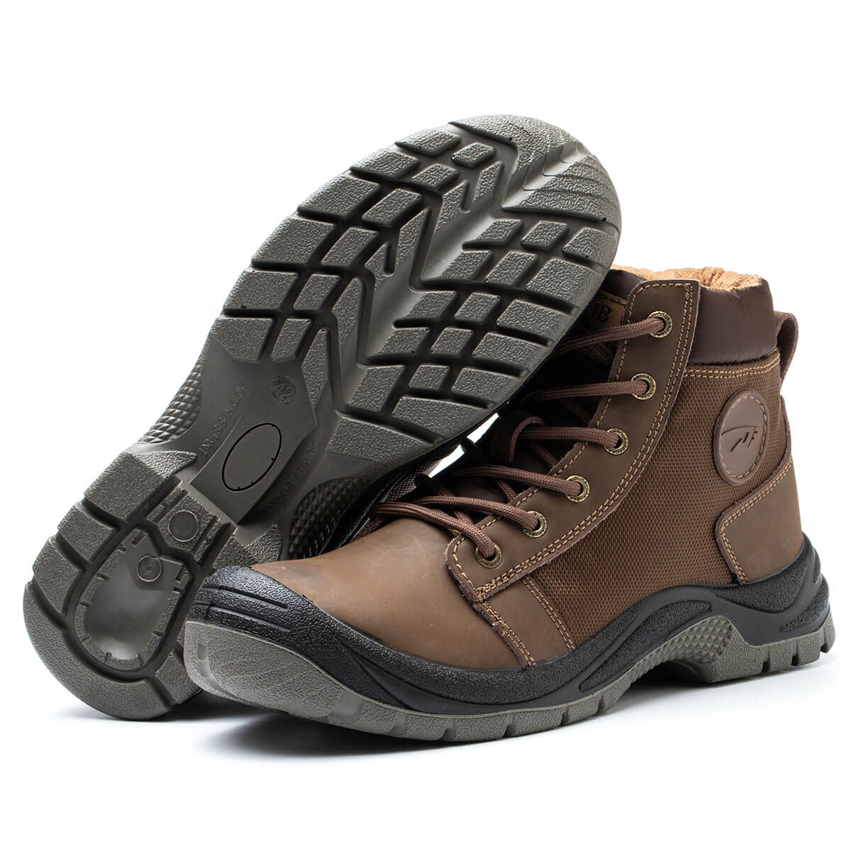 DS009 Lightweight High Top Steel Toe Boots Waterproof Oil Resistant